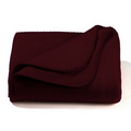 Maroon Value Fleece Blanket